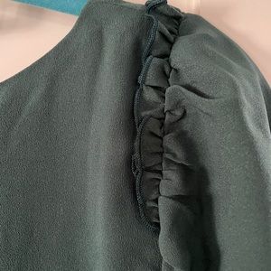 NWT Ann Taylor Factor green shift dress. Sz 12